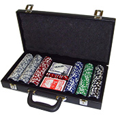 Фотография Набор для покера на 300 фишек. Royal Flash (кожаный кейс) [=city]