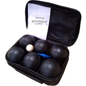 Фотография Петанк в нейлоновой сумке 6 шаров (черный) [=city]
