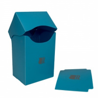 Фотография Пластиковая коробочка Blackfire вертикальная - Светло-синяя (80+ карт) [=city]